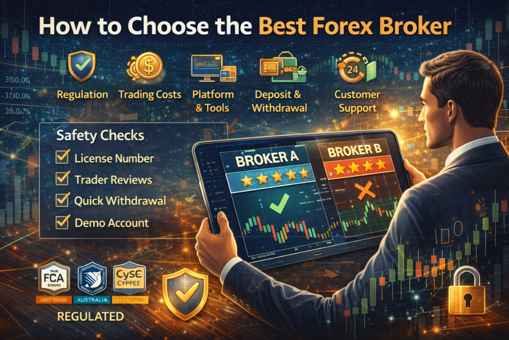 how to choose the best forex broker comparison trading platform chart