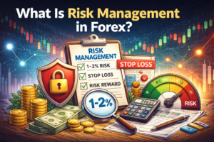 risk management in forex stop loss risk reward position sizing example chart