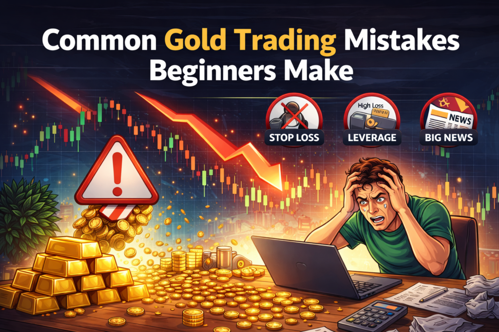 common gold trading mistakes beginners make example chart